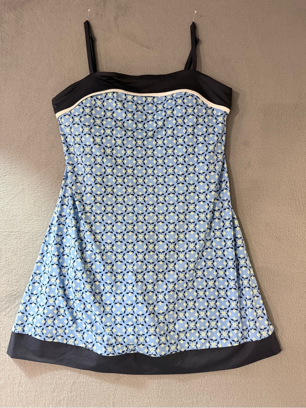all in motion - Blue Floral Active Dress